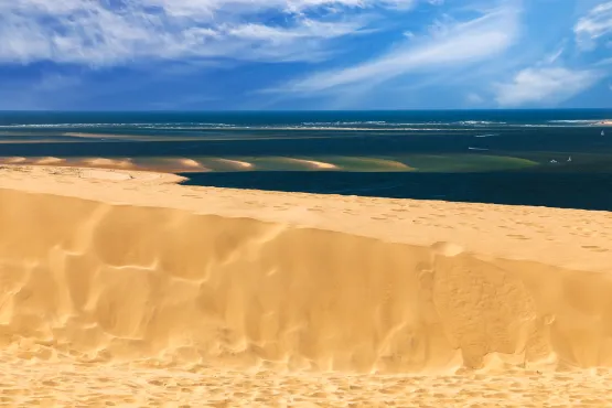 dune du pilat avec navette vtc bordeaux plage et port